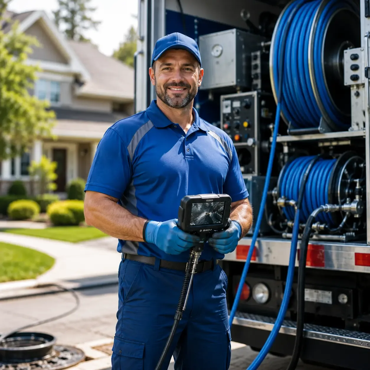 Local outdoor drain cleaning specialists in Chino, CA